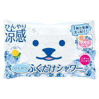 ひんやりふくだけシャワー / 10枚 / グレープフルーツ / 10枚